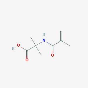 molecular formula C8H13NO3 B175768 N-Methacryloyl-2-methylalanine CAS No. 15926-21-3