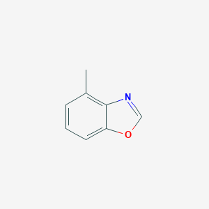 molecular formula C8H7NO B175800 4-甲基苯并噁唑 CAS No. 107165-67-3