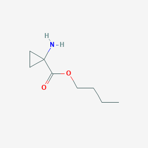 molecular formula C8H15NO2 B175807 Butyl 1-aminocyclopropane-1-carboxylate CAS No. 104544-08-3
