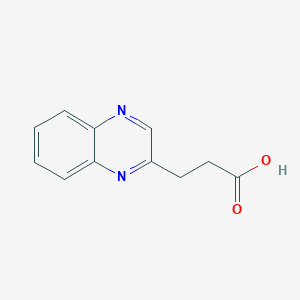 3-(Quinoxalin-2-yl)propanoic acid