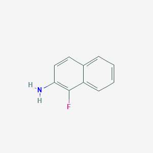 molecular formula C10H8FN B175845 1-Fluoronaphthalen-2-amine CAS No. 14554-00-8