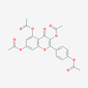 molecular formula C23H18O10 B175848 Kaempferol tetraacetate CAS No. 16274-11-6