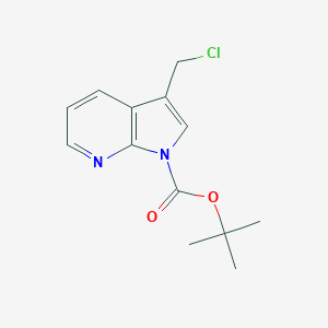tert-Butyl 3-(chloromethyl)-1H-pyrrolo[2,3-b]pyridine-1-carboxylate