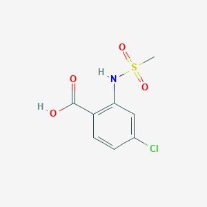 4-Chloro-2-(methylsulfonamido)benzoic acid