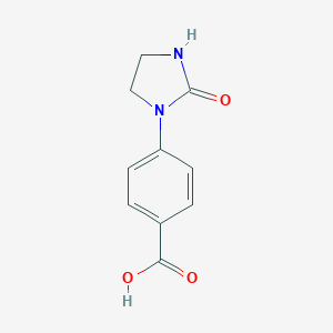 molecular formula C10H10N2O3 B175893 4-(2-Oxoimidazolidin-1-yl)benzoic acid CAS No. 167626-55-3