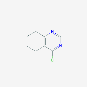 molecular formula C8H9ClN2 B175907 4-Chloro-5,6,7,8-tetrahydroquinazoline CAS No. 1125-62-8