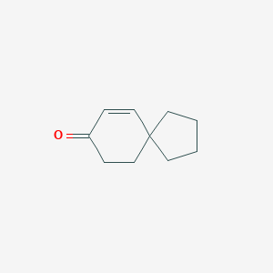 molecular formula C10H14O B175913 Spiro[4.5]dec-6-en-8-one CAS No. 14523-53-6
