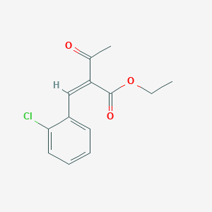 ethyl (2Z)-2-[(2-chlorophenyl)methylidene]-3-oxobutanoate
