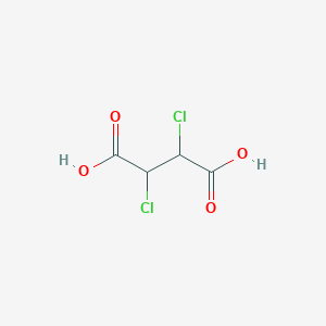 molecular formula C4H4Cl2O4 B017593 2,3-dichlorobutanedioic acid CAS No. 19922-87-3