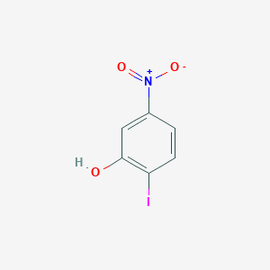molecular formula C6H4INO3 B175931 2-Iodo-5-nitrophenol CAS No. 197243-46-2