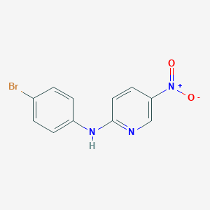 molecular formula C11H8BrN3O2 B175962 N-(4-bromophenyl)-5-nitropyridin-2-amine CAS No. 109899-66-3
