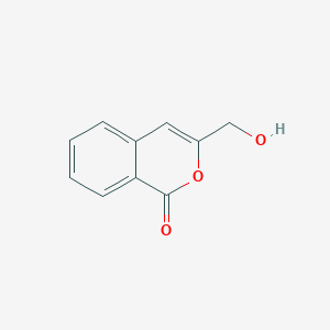 molecular formula C10H8O3 B175966 3-(hydroxymethyl)-1H-isochromen-1-one CAS No. 104815-76-1