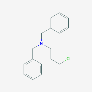 molecular formula C17H20ClN B175978 N,N-dibenzyl-3-chloropropan-1-amine CAS No. 16045-94-6