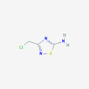 3-(Chloromethyl)-1,2,4-thiadiazol-5-amine