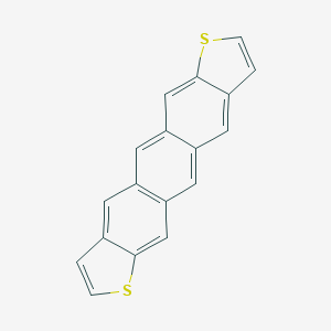 molecular formula C18H10S2 B175991 Anthra[2,3-b:6,7-b']dithiophene CAS No. 144413-58-1