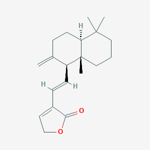 molecular formula C20H28O2 B175993 Villosin CAS No. 160598-92-5