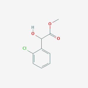 molecular formula C9H9ClO3 B175995 2-(2-氯苯基)-2-羟基乙酸甲酯 CAS No. 156276-21-0