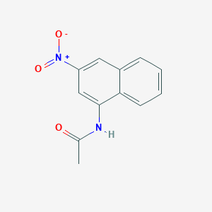 molecular formula C12H10N2O3 B176057 N-(3-硝基萘-1-基)乙酰胺 CAS No. 102877-08-7