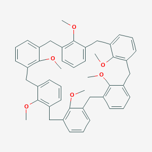 molecular formula C48H48O6 B017606 1-Methoxycalix[6]arene CAS No. 106750-73-6