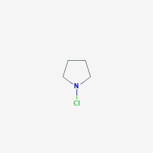 molecular formula C4H8ClN B176065 1-chloroPyrrolidine CAS No. 19733-68-7