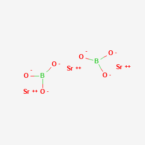 molecular formula B2O6Sr3 B176068 Strontium borate CAS No. 13703-86-1