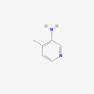 molecular formula C6H8N2 B017607 3-Amino-4-methylpyridine CAS No. 3430-27-1