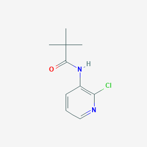molecular formula C10H13ClN2O B176090 N-(2-chloropyridin-3-yl)-2,2-dimethylpropanamide CAS No. 109902-33-2