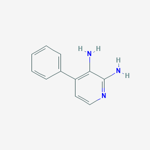 molecular formula C11H11N3 B176131 4-Phenylpyridine-2,3-diamine CAS No. 1203569-32-7