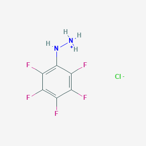 molecular formula C6H4ClF5N2 B176133 Pentafluorophenylhydrazine hydrochloride CAS No. 1514-49-4