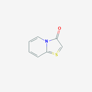 molecular formula C7H5NOS B176144 [1,3]Thiazolo[3,2-a]pyridin-4-ium-3-olate CAS No. 42715-25-3