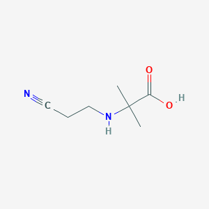 molecular formula C12H19NO5 B176155 Ethyl N-Boc-3-oxopyrrolidine-2-carboxylate CAS No. 170123-25-8