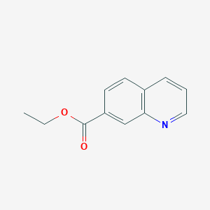 molecular formula C12H11NO2 B176157 Ethyl Quinoline-7-carboxylate CAS No. 104294-00-0