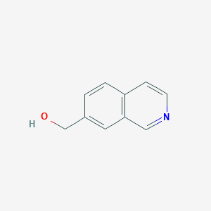 molecular formula C10H9NO B176164 Isoquinolin-7-ylmethanol CAS No. 158654-76-3