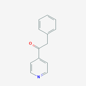 molecular formula C13H11NO B176213 2-Phenyl-1-(pyridin-4-yl)ethanone CAS No. 1017-24-9