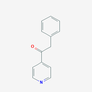 molecular formula C13H11NO B176213 2-Phenyl-1-(pyridin-4-yl)ethan-1-one CAS No. 1017-24-9