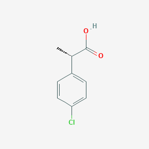 molecular formula C9H9ClO2 B176216 (2S)-2-(4-chlorophenyl)propanoic acid CAS No. 105879-63-8