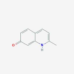 molecular formula C10H9NO B176218 2-Methylquinolin-7-ol CAS No. 165112-03-8