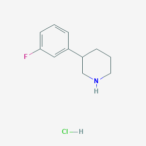 3-(3-Fluorophenyl)piperidine hydrochloride