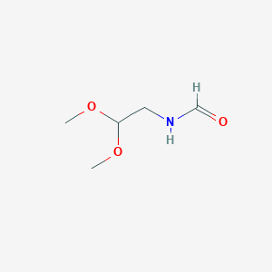 molecular formula C5H11NO3 B176231 N-(2,2-dimethoxyethyl)formamide CAS No. 135393-73-6