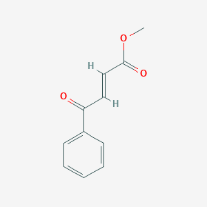 molecular formula C11H10O3 B176248 Methyl-4-oxo-4-phenyl-2-butenoate CAS No. 14274-07-8