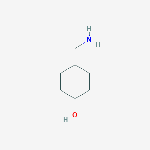 molecular formula C7H15NO B176252 4-(Aminomethyl)cyclohexan-1-ol CAS No. 164646-07-5