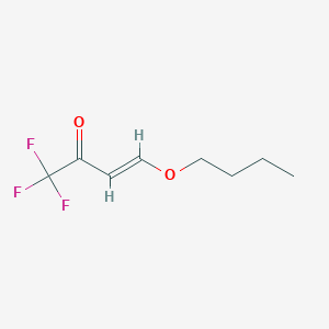 molecular formula C8H11F3O2 B176257 4-丁氧基-1,1,1-三氟丁-3-烯-2-酮 CAS No. 120407-73-0