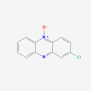 molecular formula C12H7ClN2O B176258 2-Chlorophenazine 5-oxide CAS No. 1211-09-2