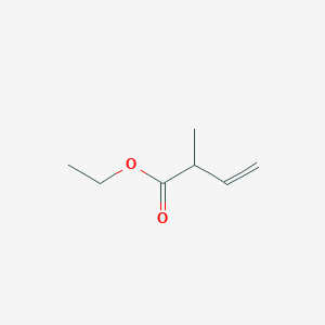 molecular formula C7H12O2 B176261 Ethyl 2-methylbut-3-enoate CAS No. 1647-12-7