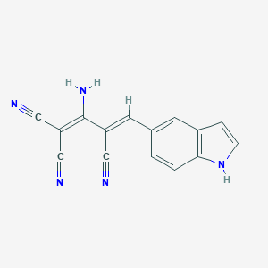 molecular formula C15H9N5 B176268 AG-370 