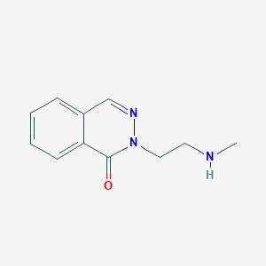 molecular formula C11H13N3O B176282 2-(2-(Methylamino)ethyl)phthalazin-1(2H)-one CAS No. 113582-15-3
