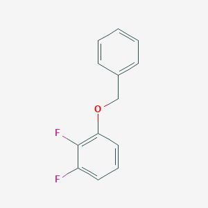 molecular formula C13H10F2O B176286 1-Benzyloxy-2,3-difluorobenzene CAS No. 144292-53-5