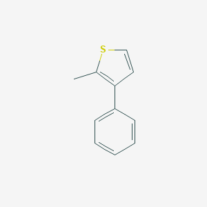 molecular formula C11H10S B176300 2-Methyl-3-phenylthiophene CAS No. 16939-16-5