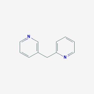molecular formula C11H10N2 B176312 2-(Pyridin-3-ylmethyl)pyridine CAS No. 128802-93-7