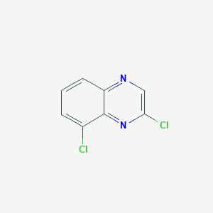 molecular formula C8H4Cl2N2 B176332 2,8-Dichloroquinoxaline CAS No. 120258-69-7